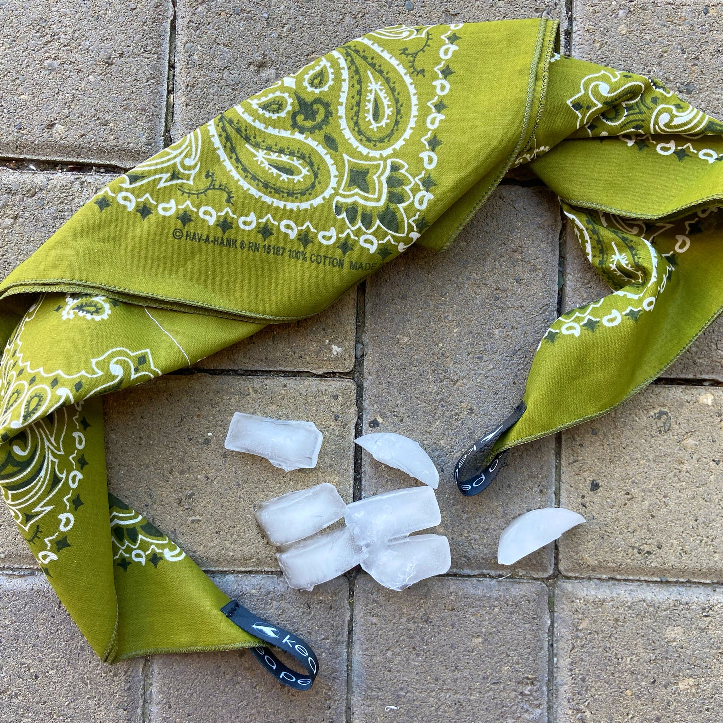 Matcha Yeti Ice Bandana