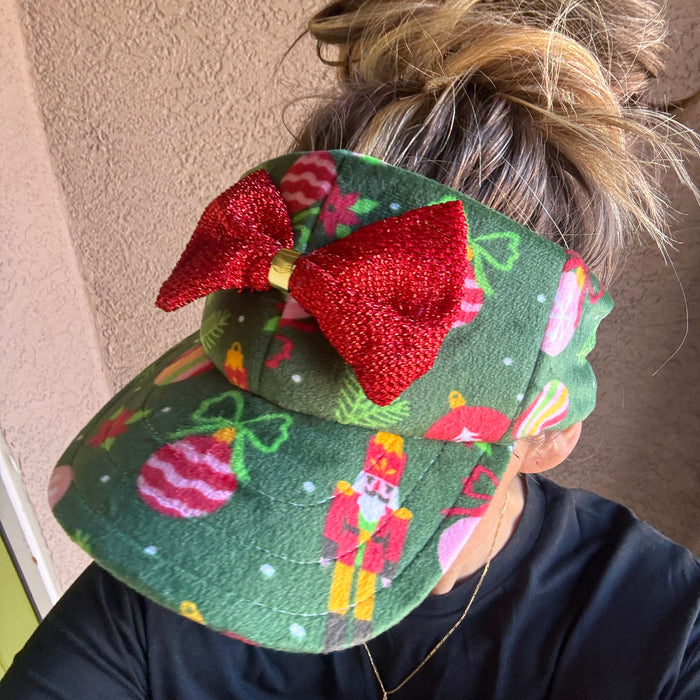 Christmas PJ Ugly Visor