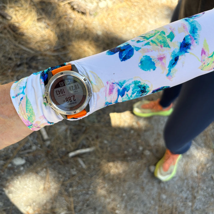 Run Sleeve // Pastel Flower