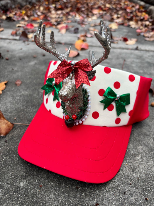 Hunting Christmas Ugly Visor