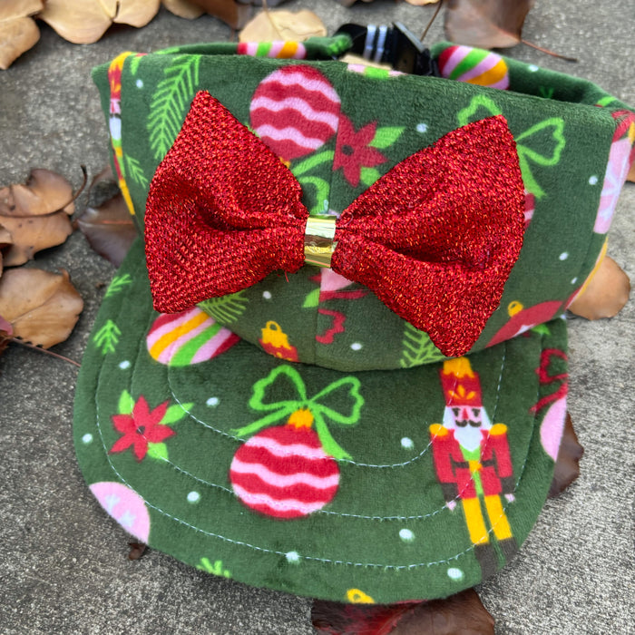 Christmas PJ Ugly Visor