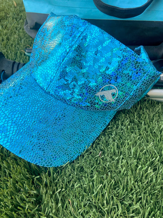 sparkle blue high visor kea peak brand