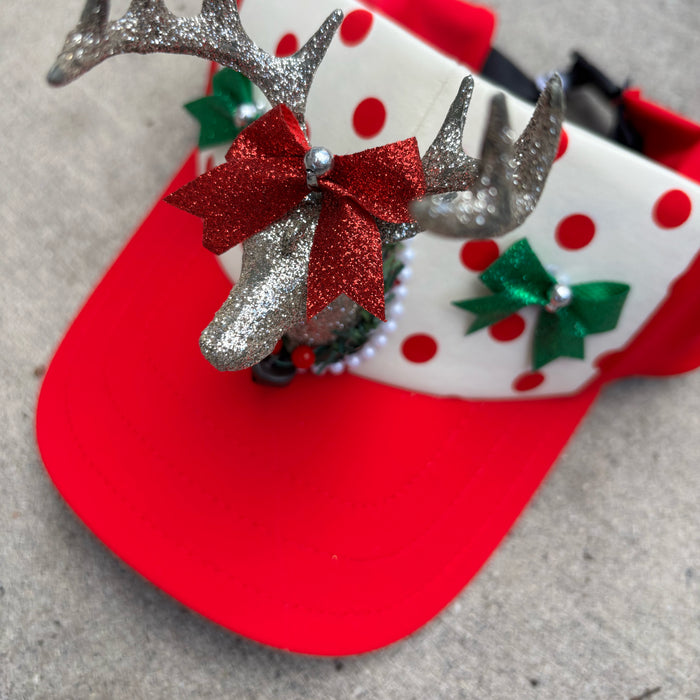 Hunting Christmas Ugly Visor