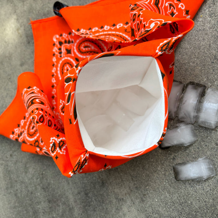 Orange Slice Yeti Ice Bandana
