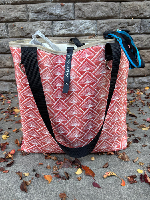 Pink Mountain Cloth Tote